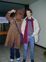 Als Spalter mit Wookie